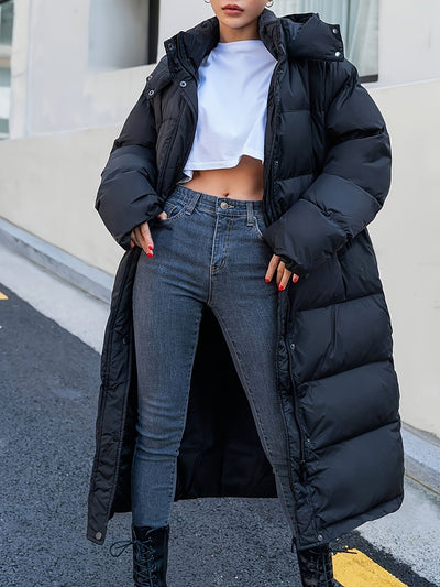 Gertruda | Elegante Pufferjacke für Damen Winter lang