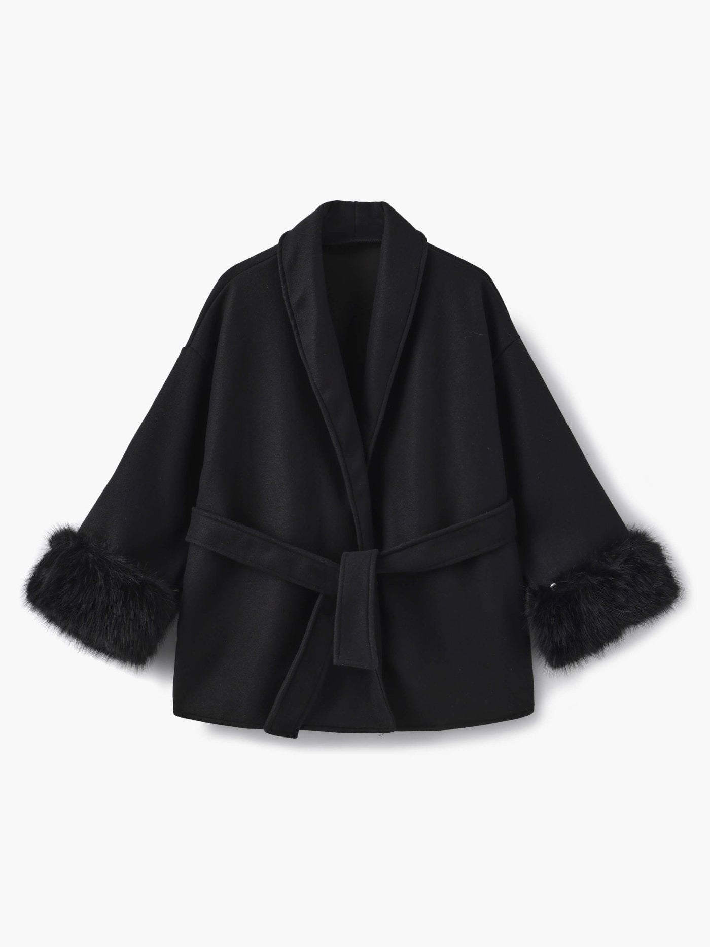 Grace | Eleganter Kunstpelzmantel für Damen Winter
