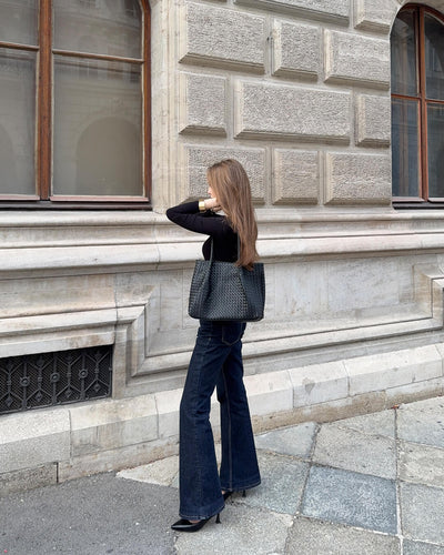 Gracie | Elegante Handtasche für Damen XL aus veganem Leder