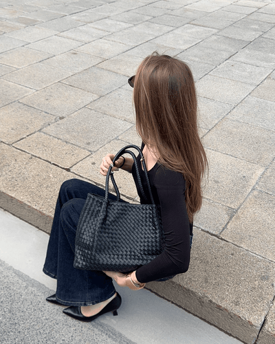 Gracie | Elegante Handtasche für Damen XL aus veganem Leder