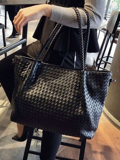 Gracie | Elegante Handtasche für Damen XL aus veganem Leder