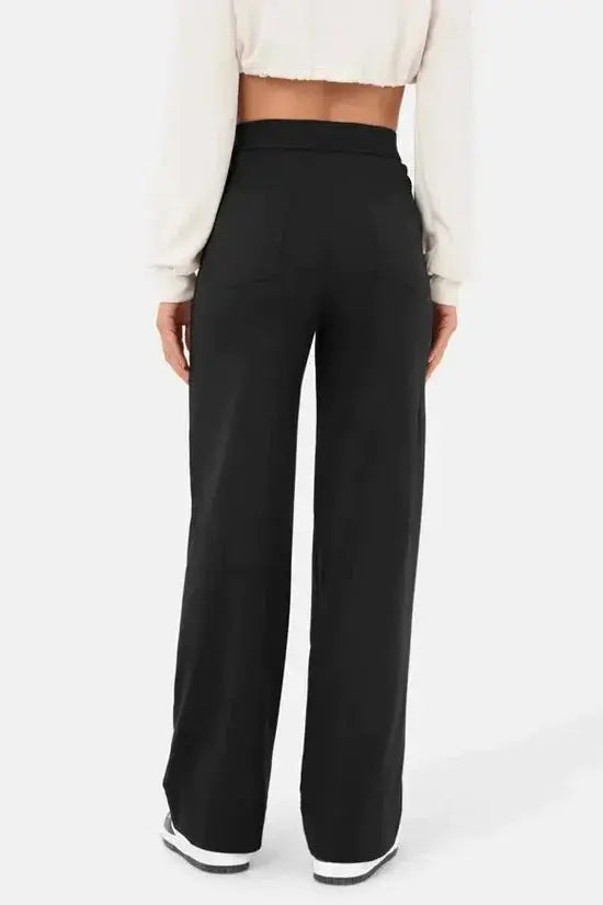 Hannah | Elegante Stoffhose für Damen hoch geschnitten