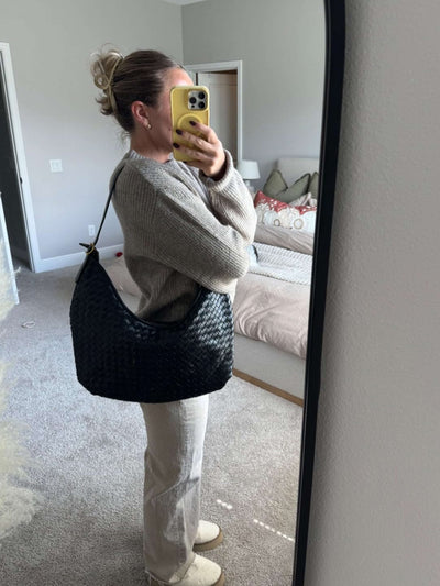 Helen | Elegante Tragetasche aus veganem Leder für Damen