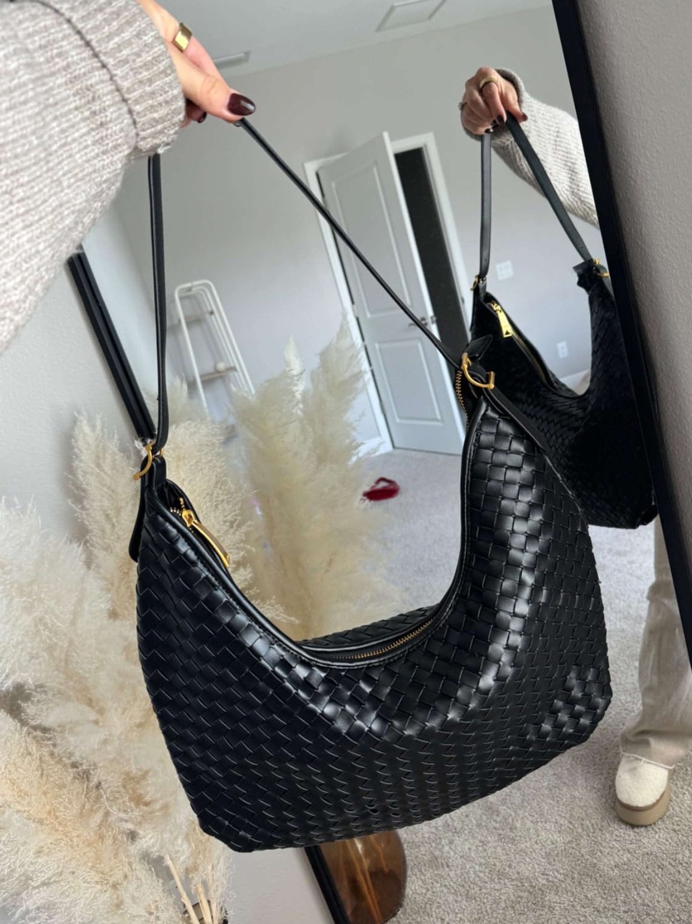 Helen | Elegante Tragetasche aus veganem Leder für Damen