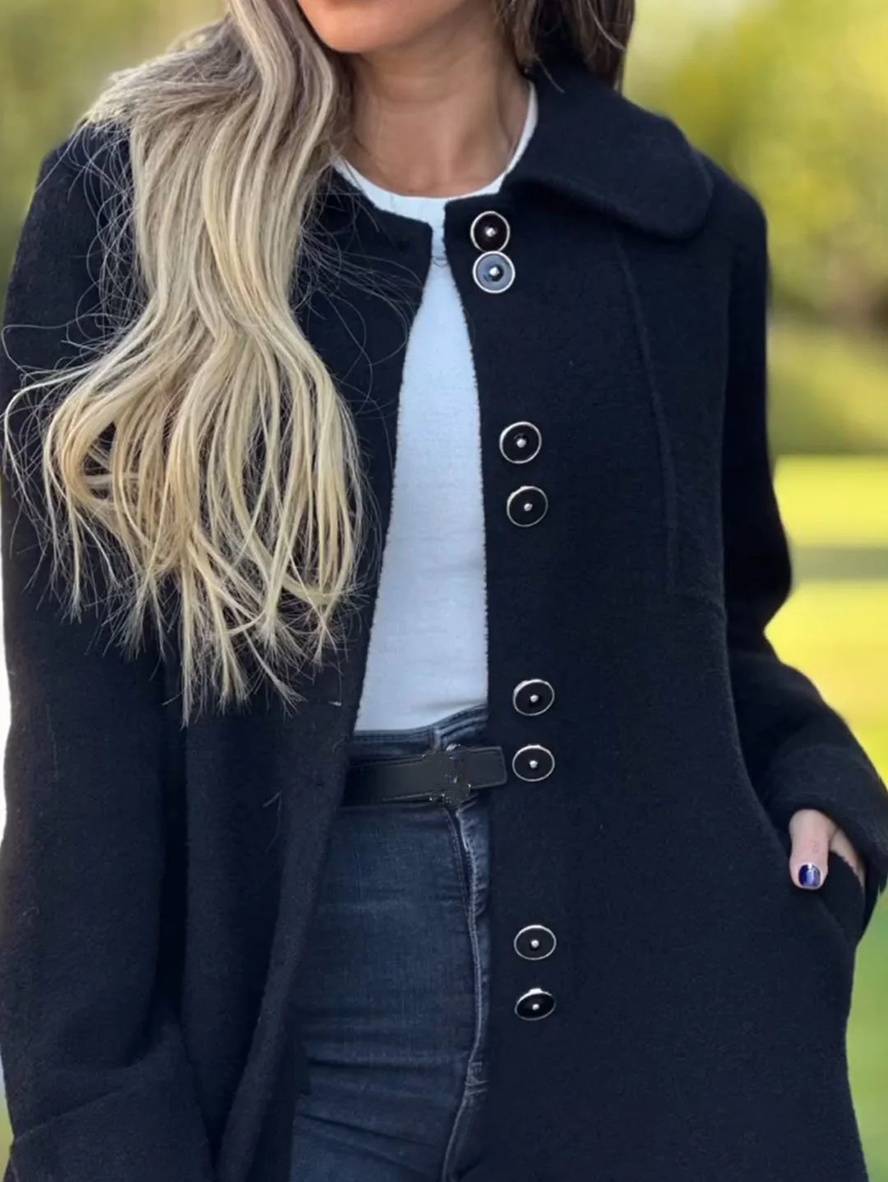Helevisa | Elegante Damenjacke mit Taschen für jeden Anlass