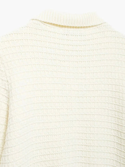 Ivonne | Elegante Strickjacke für Damen mit Knopfleiste