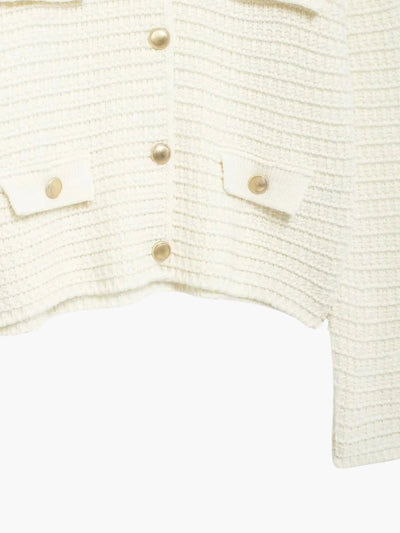 Ivonne | Elegante Strickjacke für Damen mit Knopfleiste