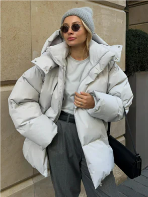 Jemayca | Stilvolle Winterjacke für Damen mit Kapuze