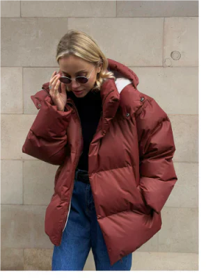 Jemayca | Stilvolle Winterjacke für Damen mit Kapuze