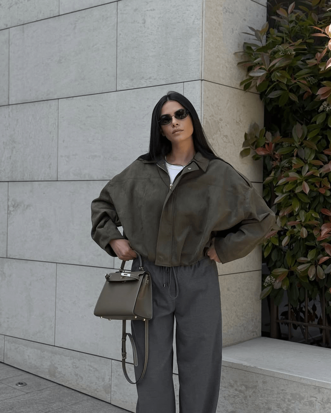 Lara | Lässige Wildlederjacke für Damen elegant