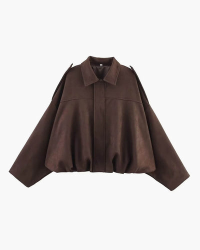 Lara | Lässige Wildlederjacke für Damen elegant