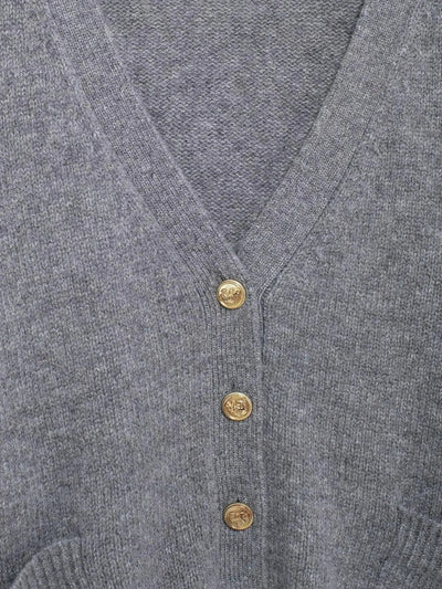 Leona | Elegante Strickjacke für Damen mit V-Ausschnitt