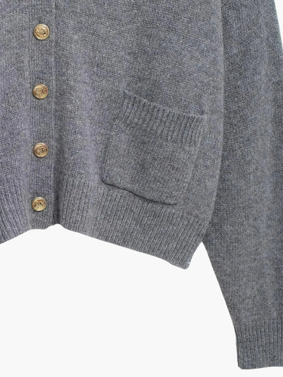 Leona | Elegante Strickjacke für Damen mit V-Ausschnitt