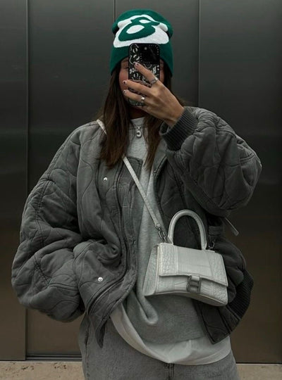 Leona | Lässige Bomberjacke für Damen Oversized