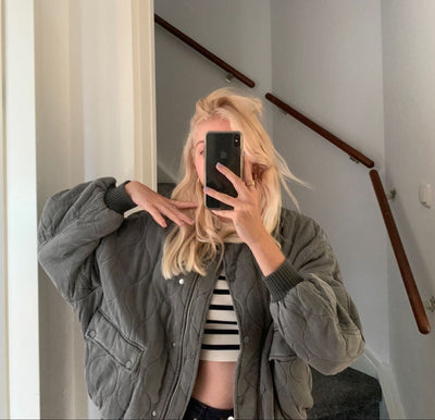 Leona | Lässige Bomberjacke für Damen Oversized