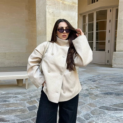 Loreta | Elegante Wolljacke für Damen Herbst Hochwertig