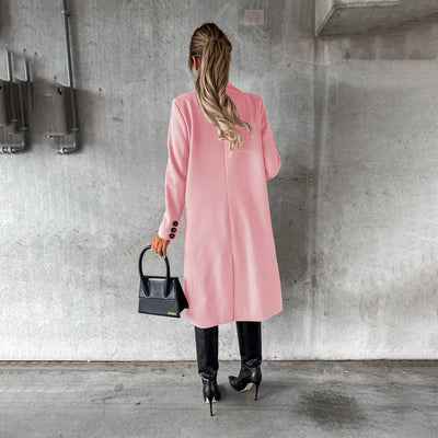 Meret | Eleganter Wintermantel für Damen lang warm