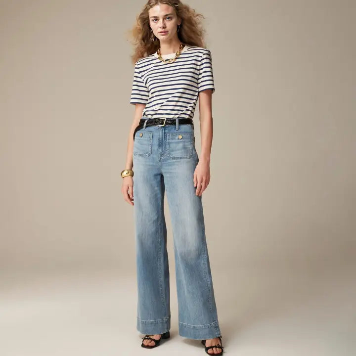 Mia | Bequeme Weitbein-Jeans für Damen Modern