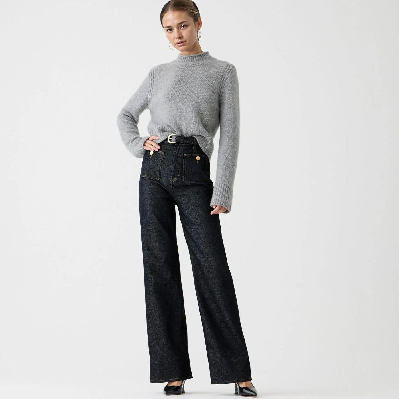 Mia | Bequeme Weitbein-Jeans für Damen Modern