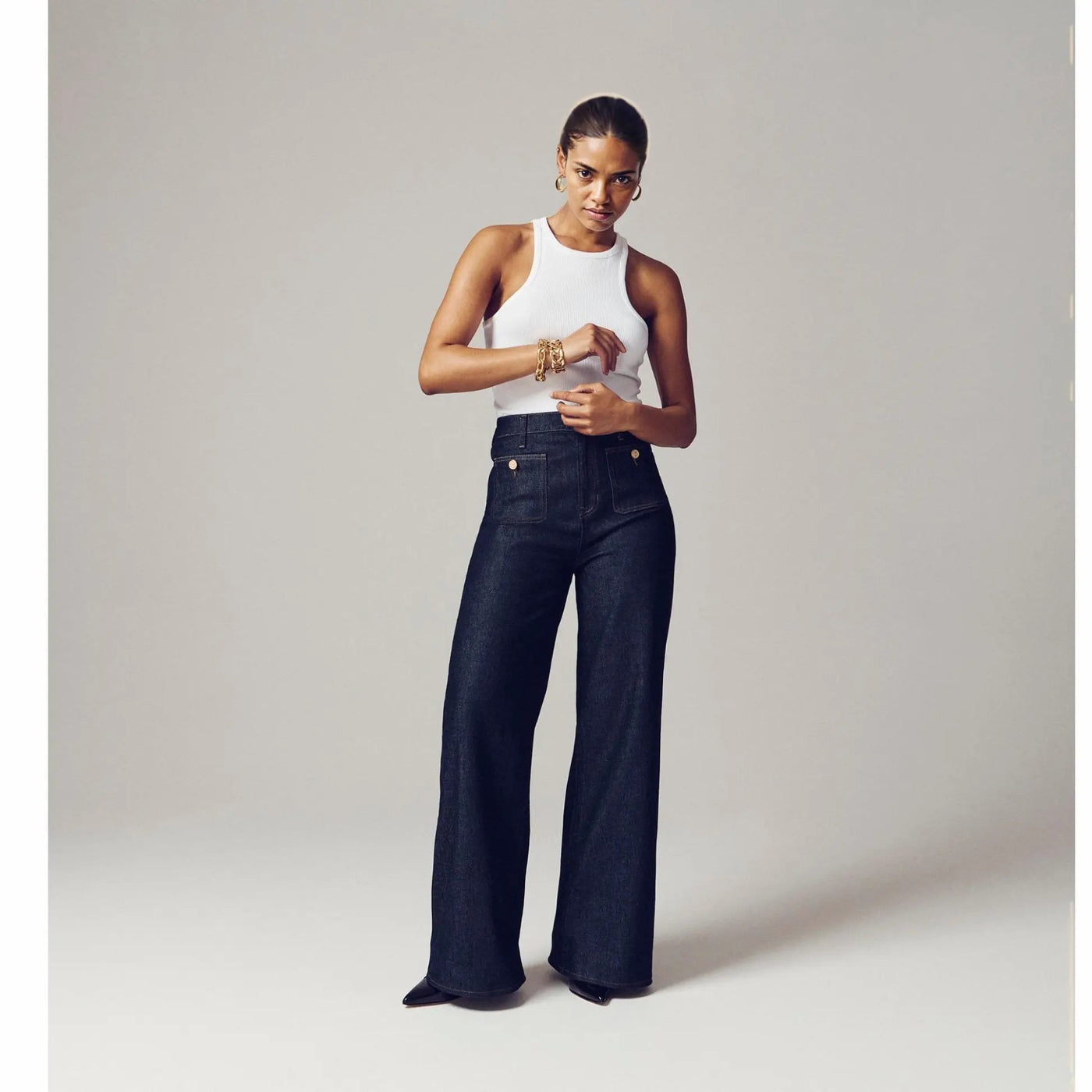 Mia | Bequeme Weitbein-Jeans für Damen Modern