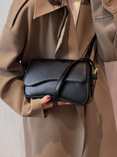 Mila | Elegante Schultertasche für Damen vegan Herbst