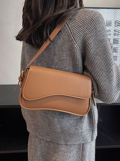 Mila | Elegante Schultertasche für Damen vegan Herbst