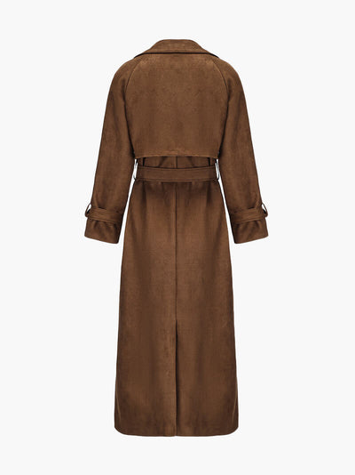 Molly | Eleganter Trenchcoat für Damen Beige mit Gürtel