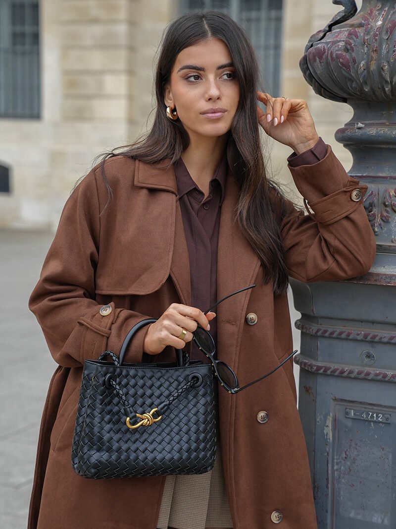 Molly | Eleganter Trenchcoat für Damen Beige mit Gürtel
