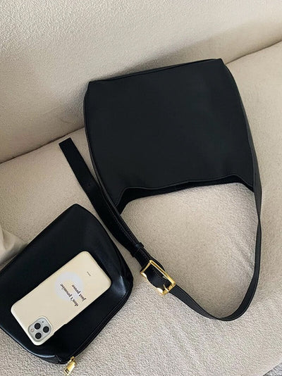 Nina | Elegante Schultertasche für Damen vegan