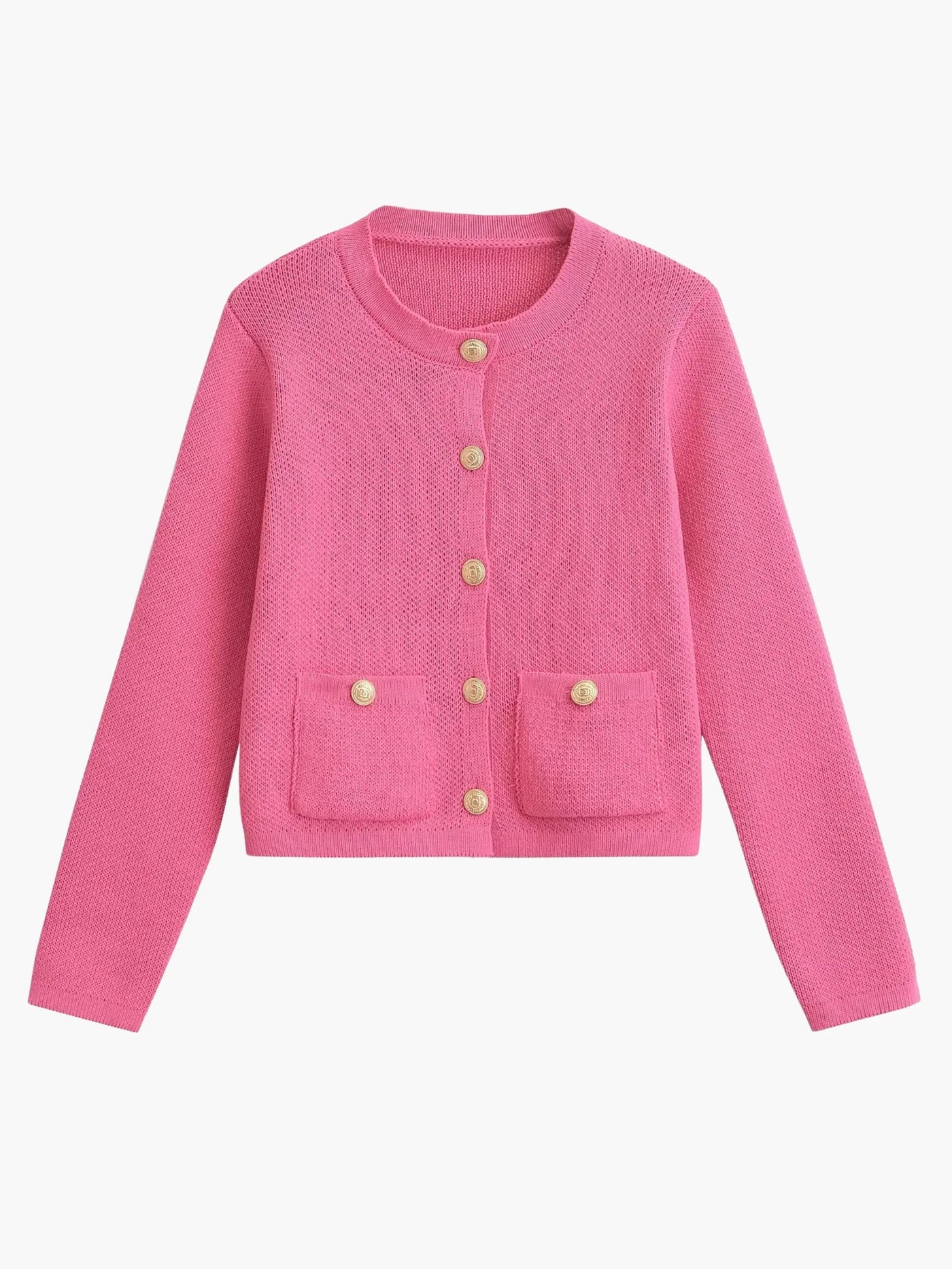 Pia | Elegante Strickjacke für Damen mit Taschen