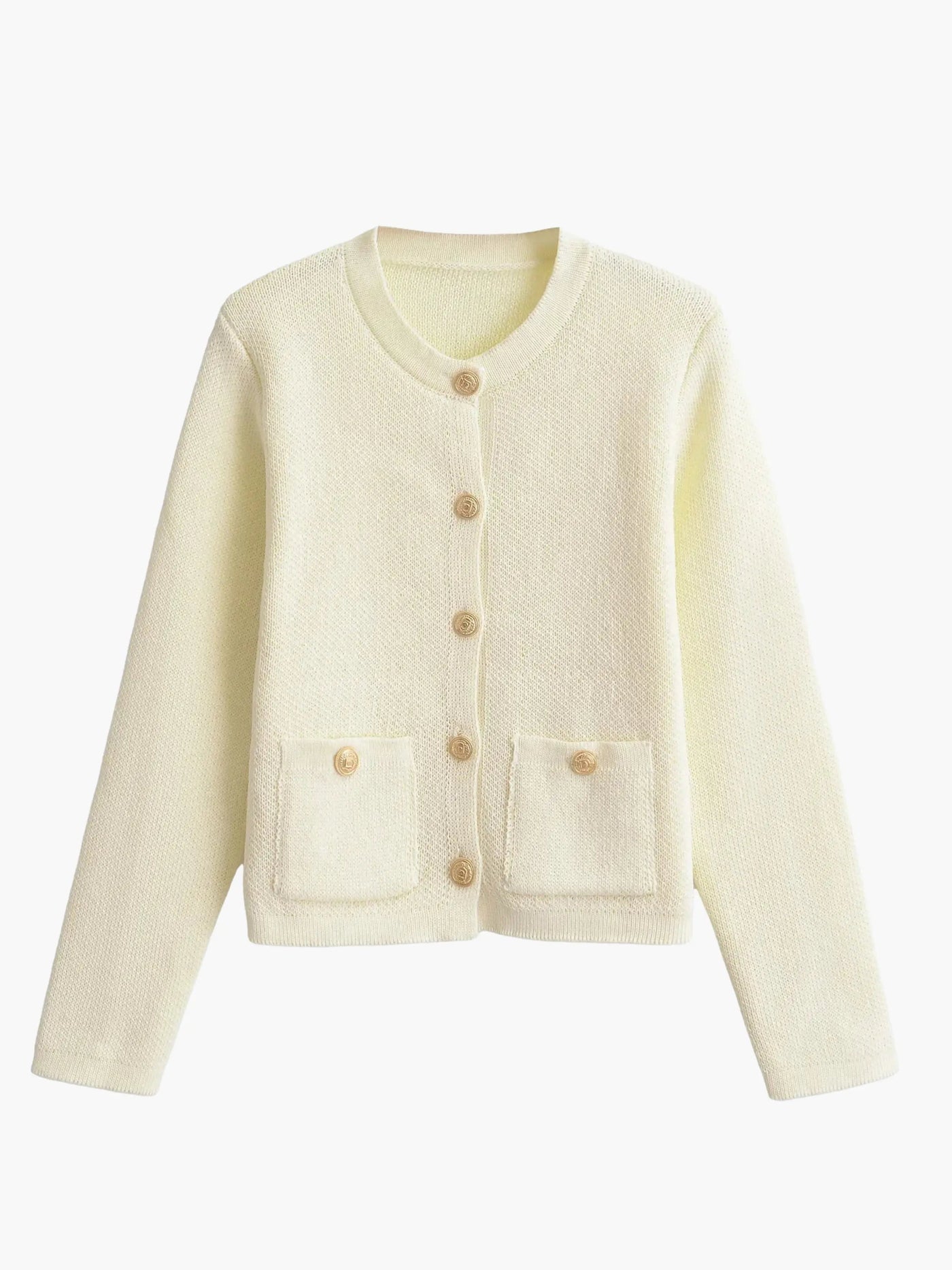 Pia | Elegante Strickjacke für Damen mit Taschen