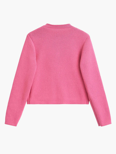 Pia | Elegante Strickjacke für Damen mit Taschen