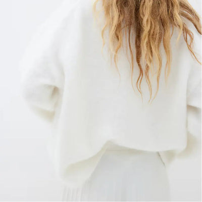 Sabine | Kuscheliger Oversize-Damenpullover für Winter