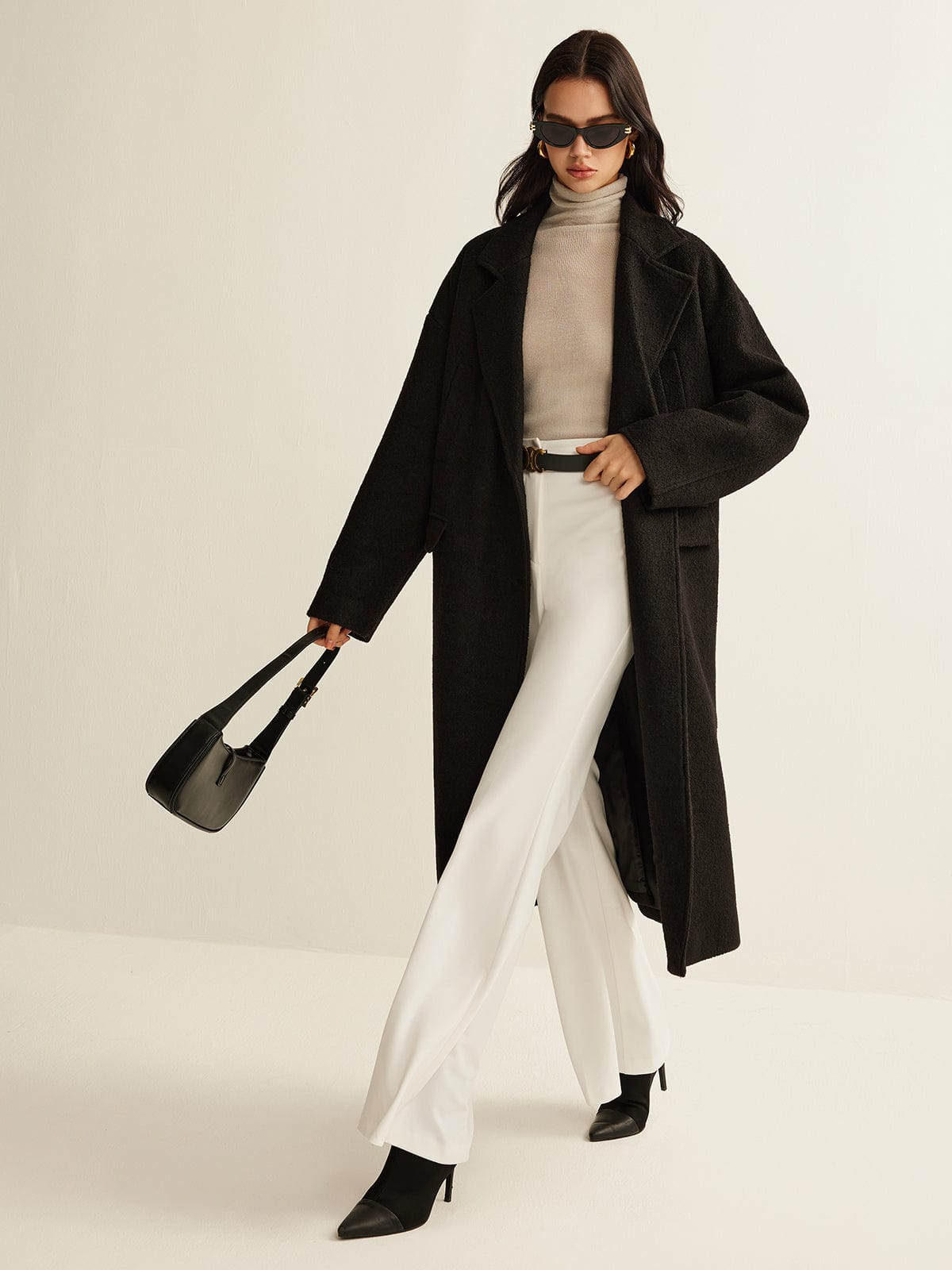 Sophia | Eleganter Trenchcoat Damen Beige klassisch