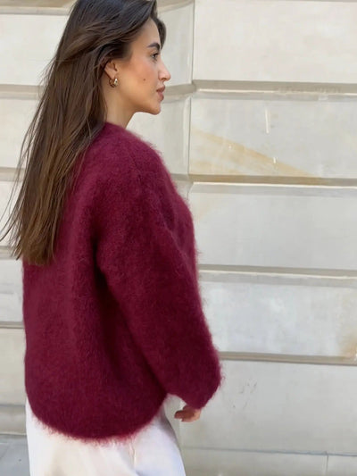 Sophie | Luxuriöser Mohairpullover für Damen elegant