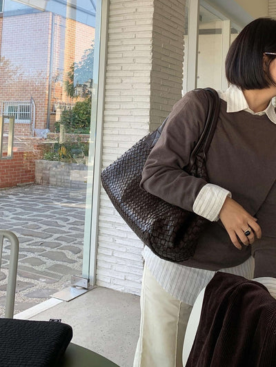 Zarina | Elegante Woven Tasche für Damen vielseitig